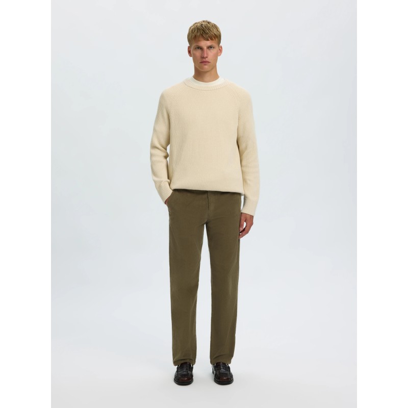 SLM196 Straight Miles Cord Chinohose