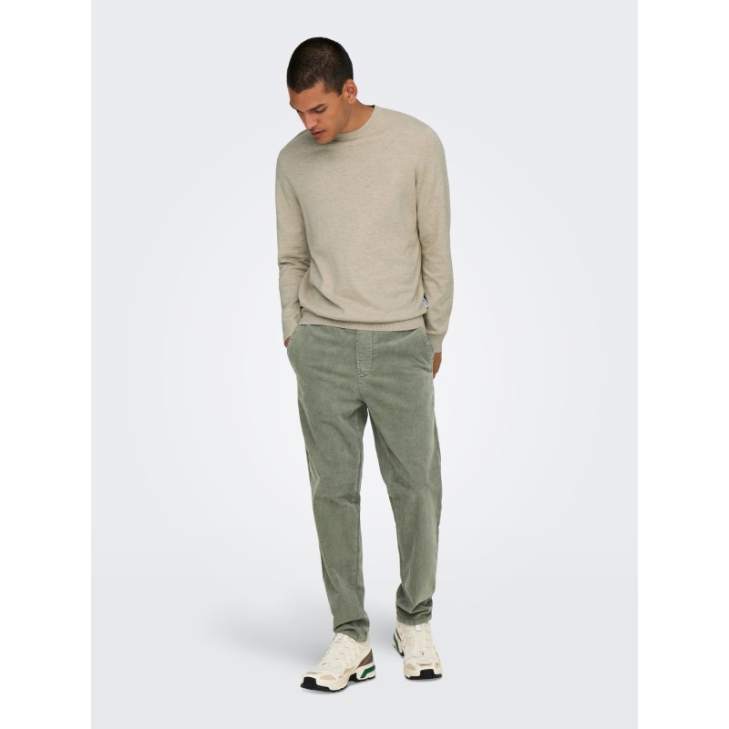 ONSLINUS Cordhose mit Tapered Fit