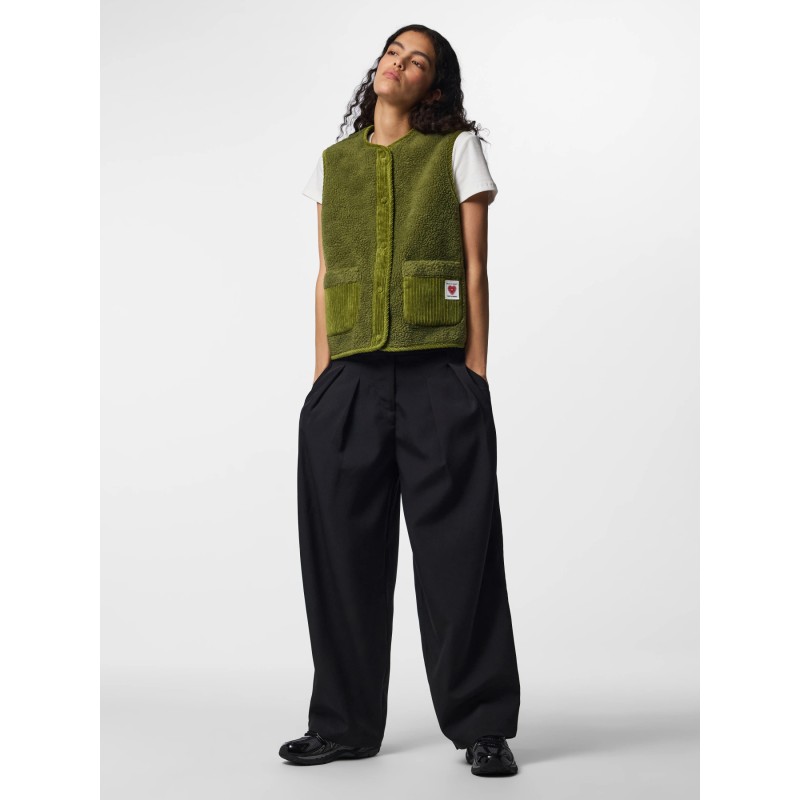 PCANASTACIA TEDDY VEST