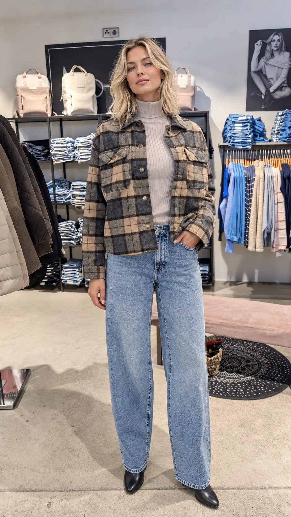 Denim after dark